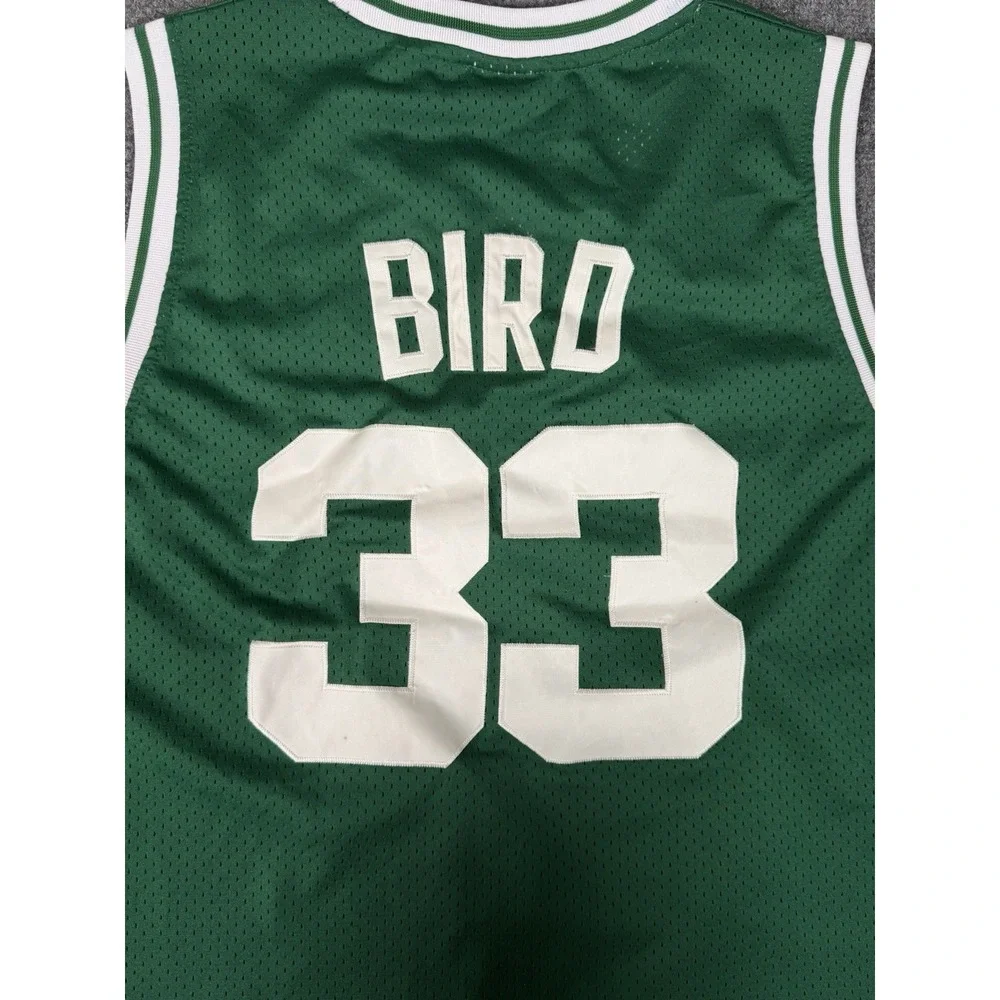 Adidas Larry Bird #33 Boston Celtics Hardwood Classics Swingman Jersey XL Green